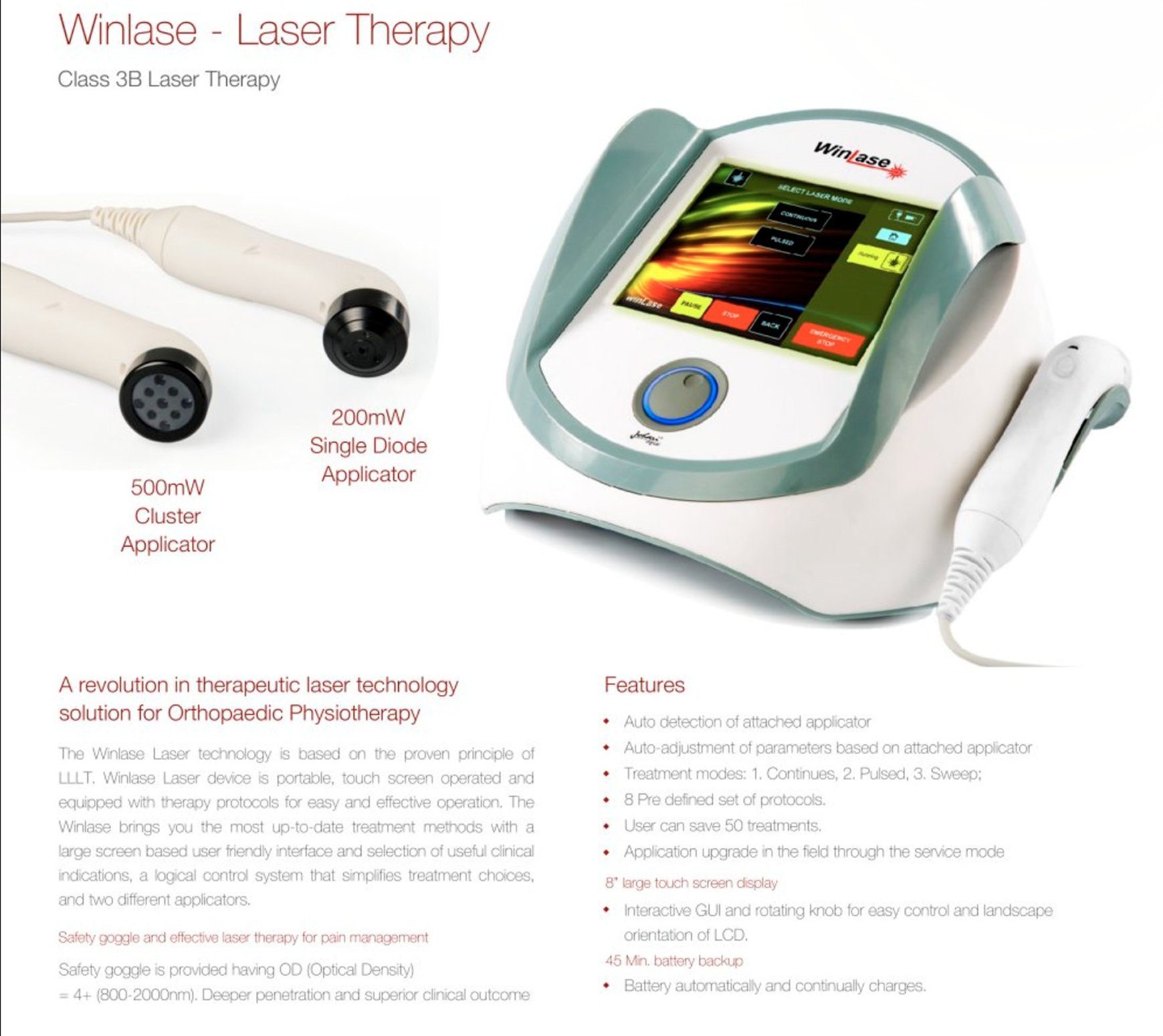 Good Treatments and Applications